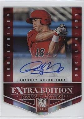 2012 Elite Extra Edition - [Base] - Aspirations Die-Cut Signatures #87 - Anthony Melchionda /100