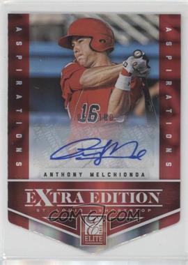 2012 Elite Extra Edition - [Base] - Aspirations Die-Cut Signatures #87 - Anthony Melchionda /100