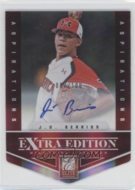 2012 Elite Extra Edition - [Base] - Aspirations Die-Cut Signatures #88 - J.O. Berrios /100