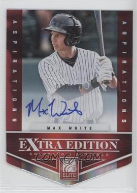 2012 Elite Extra Edition - [Base] - Aspirations Die-Cut Signatures #9 - Max White /100