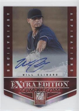 2012 Elite Extra Edition - [Base] - Aspirations Die-Cut Signatures #95 - Will Clinard /100