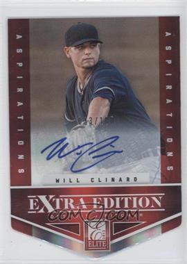 2012 Elite Extra Edition - [Base] - Aspirations Die-Cut Signatures #95 - Will Clinard /100