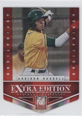 2012 Elite Extra Edition - [Base] - Aspirations Die-Cut #1 - Addison Russell /200