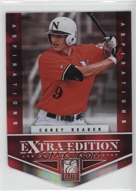 2012 Elite Extra Edition - [Base] - Aspirations Die-Cut #113 - Corey Seager /200