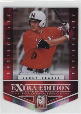 2012 Elite Extra Edition - [Base] - Aspirations Die-Cut #113 - Corey Seager /200