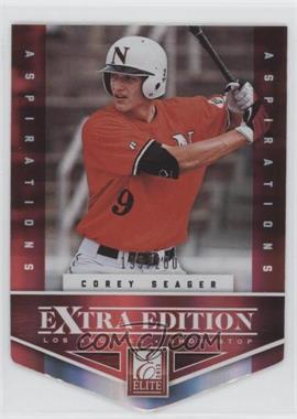 2012 Elite Extra Edition - [Base] - Aspirations Die-Cut #113 - Corey Seager /200