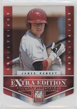 2012 Elite Extra Edition - [Base] - Aspirations Die-Cut #130 - James Ramsey /200