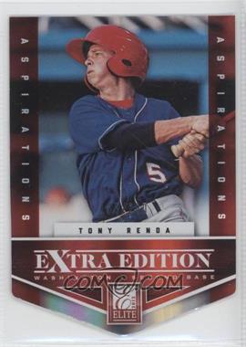 2012 Elite Extra Edition - [Base] - Aspirations Die-Cut #139 - Tony Renda /200