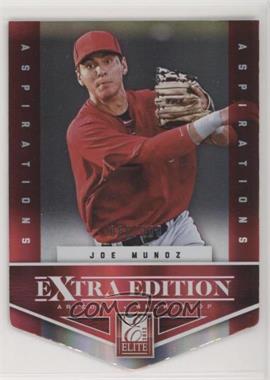 2012 Elite Extra Edition - [Base] - Aspirations Die-Cut #162 - Joe Munoz /200