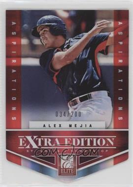 2012 Elite Extra Edition - [Base] - Aspirations Die-Cut #169 - Alex Mejia /200