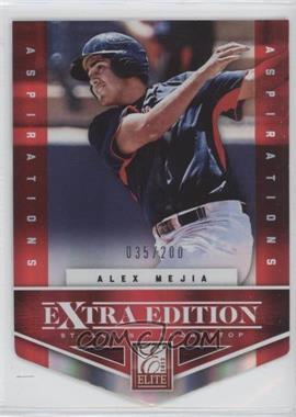 2012 Elite Extra Edition - [Base] - Aspirations Die-Cut #169 - Alex Mejia /200