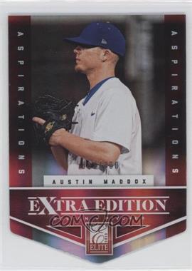 2012 Elite Extra Edition - [Base] - Aspirations Die-Cut #174 - Austin Maddox /200