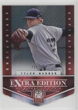 2012 Elite Extra Edition - [Base] - Aspirations Die-Cut #181 - Tyler Wagner /200