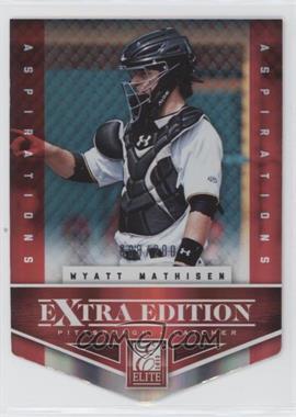 2012 Elite Extra Edition - [Base] - Aspirations Die-Cut #191 - Wyatt Mathisen /200 [EX to NM]