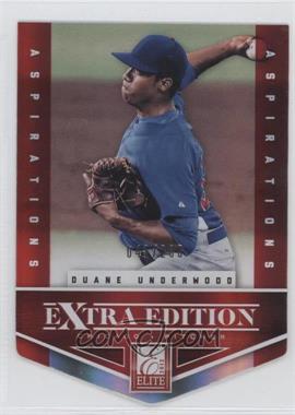 2012 Elite Extra Edition - [Base] - Aspirations Die-Cut #27 - Duane Underwood /200