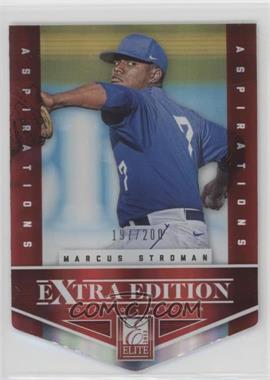 2012 Elite Extra Edition - [Base] - Aspirations Die-Cut #5 - Marcus Stroman /200