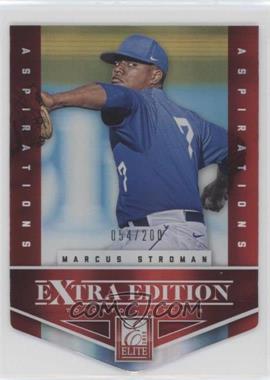 2012 Elite Extra Edition - [Base] - Aspirations Die-Cut #5 - Marcus Stroman /200