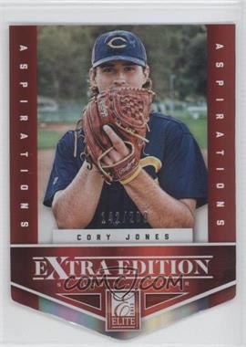 2012 Elite Extra Edition - [Base] - Aspirations Die-Cut #61 - Cory Jones /200