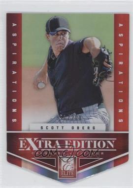 2012 Elite Extra Edition - [Base] - Aspirations Die-Cut #96 - Scott Oberg /200