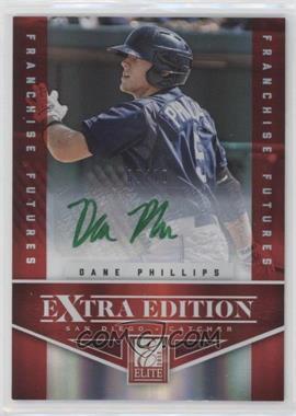 2012 Elite Extra Edition - [Base] - Franchise Futures Green Ink Signatures #20 - Dane Phillips /10