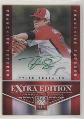 2012 Elite Extra Edition - [Base] - Franchise Futures Green Ink Signatures #23 - Tyler Gonzales /10