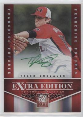 2012 Elite Extra Edition - [Base] - Franchise Futures Green Ink Signatures #23 - Tyler Gonzales /10