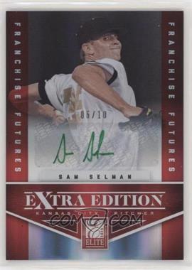 2012 Elite Extra Edition - [Base] - Franchise Futures Green Ink Signatures #25 - Sam Selman /10