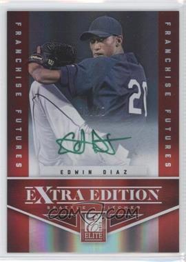 2012 Elite Extra Edition - [Base] - Franchise Futures Green Ink Signatures #36 - Edwin Diaz /10