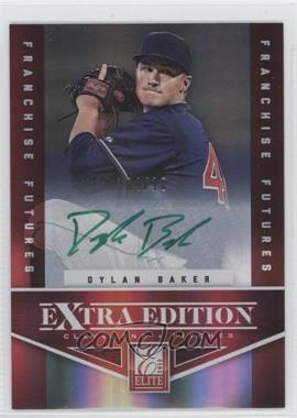 2012 Elite Extra Edition - [Base] - Franchise Futures Green Ink Signatures #58 - Dylan Baker /10