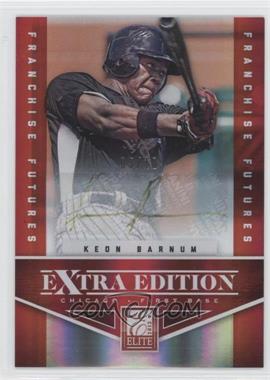 2012 Elite Extra Edition - [Base] - Franchise Futures Green Ink Signatures #7 - Keon Barnum /10