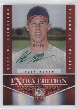 2012 Elite Extra Edition - [Base] - Franchise Futures Green Ink Signatures #79 - Alex Muren /10