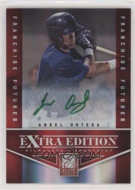 2012 Elite Extra Edition - [Base] - Franchise Futures Green Ink Signatures #93 - Angel Ortega /10