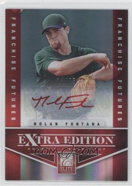 2012 Elite Extra Edition - [Base] - Franchise Futures Red Ink Signatures #22 - Nolan Fontana /25