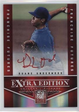 2012 Elite Extra Edition - [Base] - Franchise Futures Red Ink Signatures #27 - Duane Underwood /25