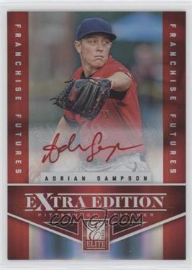 2012 Elite Extra Edition - [Base] - Franchise Futures Red Ink Signatures #56 - Adrian Sampson /25