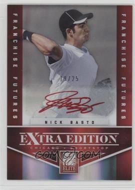 2012 Elite Extra Edition - [Base] - Franchise Futures Red Ink Signatures #57 - Nick Basto /25