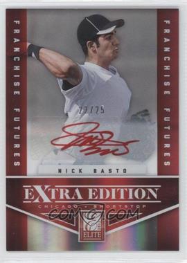 2012 Elite Extra Edition - [Base] - Franchise Futures Red Ink Signatures #57 - Nick Basto /25