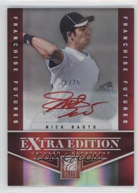 2012 Elite Extra Edition - [Base] - Franchise Futures Red Ink Signatures #57 - Nick Basto /25
