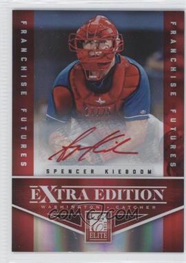 2012 Elite Extra Edition - [Base] - Franchise Futures Red Ink Signatures #59 - Spencer Kieboom /25