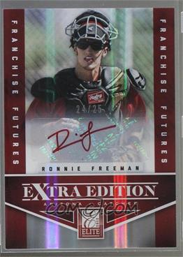 2012 Elite Extra Edition - [Base] - Franchise Futures Red Ink Signatures #62 - Ronnie Freeman /25 [Noted]