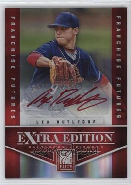 2012 Elite Extra Edition - [Base] - Franchise Futures Red Ink Signatures #63 - Lex Rutledge /25
