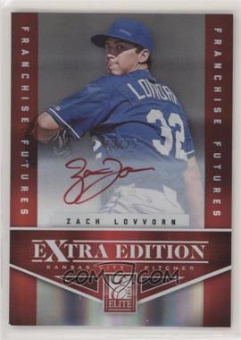 2012 Elite Extra Edition - [Base] - Franchise Futures Red Ink Signatures #66 - Zach Lovvorn /25