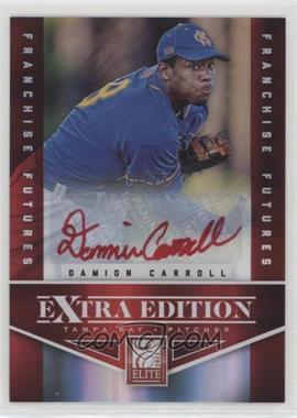 2012 Elite Extra Edition - [Base] - Franchise Futures Red Ink Signatures #68 - Damion Carroll /25