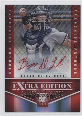 2012 Elite Extra Edition - [Base] - Franchise Futures Red Ink Signatures #92 - Bryan De La Rosa /25