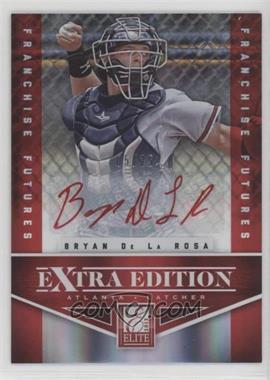 2012 Elite Extra Edition - [Base] - Franchise Futures Red Ink Signatures #92 - Bryan De La Rosa /25