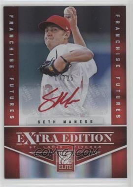 2012 Elite Extra Edition - [Base] - Franchise Futures Red Ink Signatures #94 - Seth Maness /25