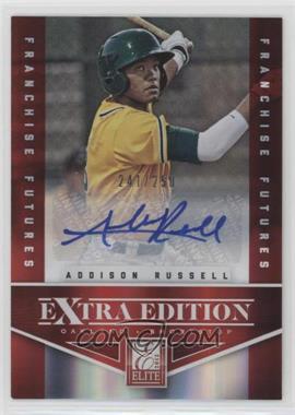 2012 Elite Extra Edition - [Base] - Franchise Futures Signatures #1 - Addison Russell /250