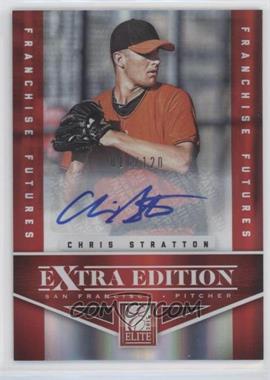 2012 Elite Extra Edition - [Base] - Franchise Futures Signatures #12 - Chris Stratton /120