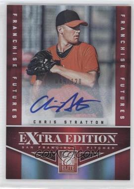 2012 Elite Extra Edition - [Base] - Franchise Futures Signatures #12 - Chris Stratton /120