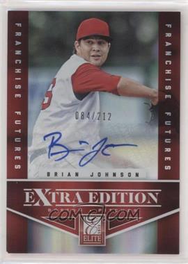 2012 Elite Extra Edition - [Base] - Franchise Futures Signatures #14 - Brian Johnson /212